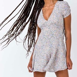 Flowy Floral Mini Dress